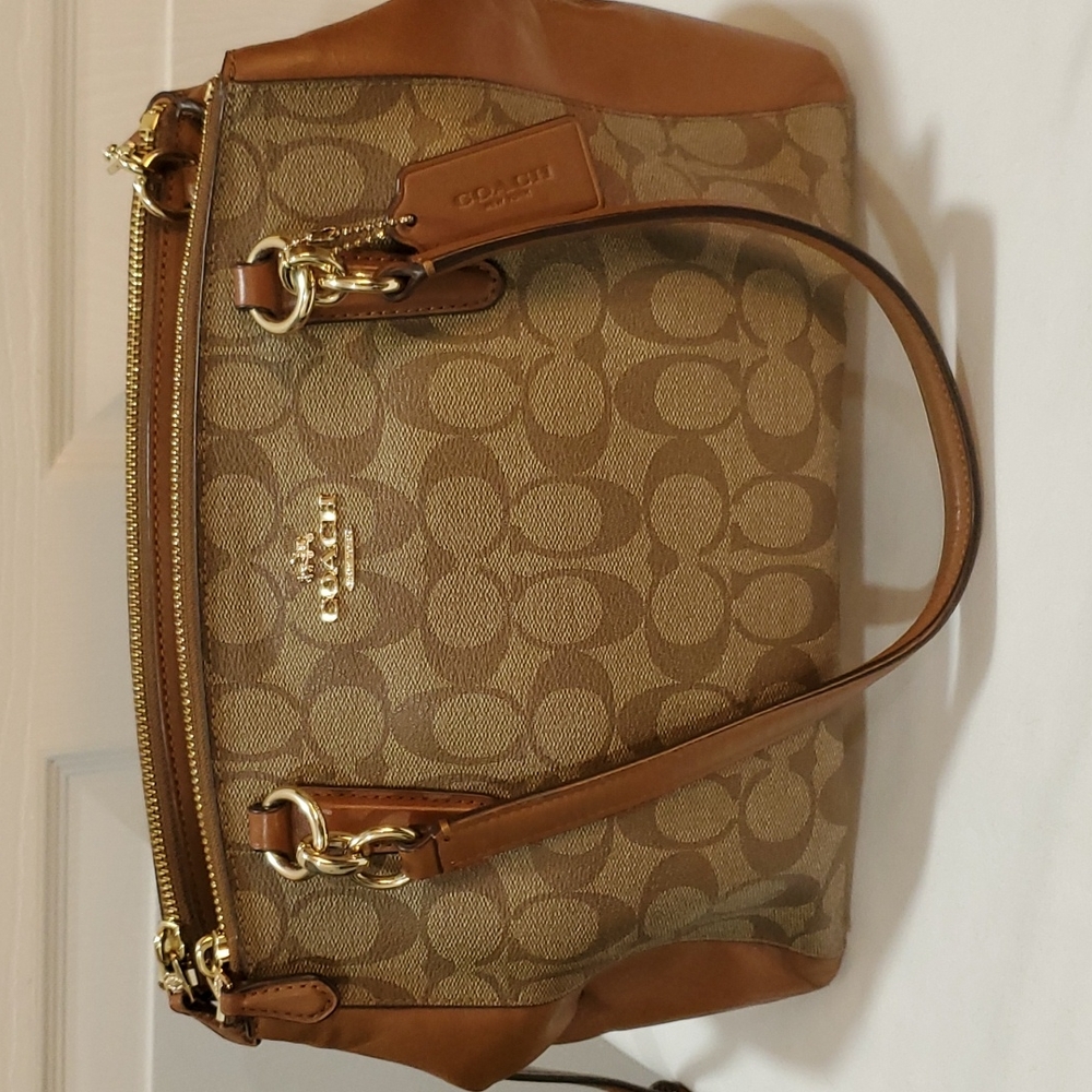 COACH ETTA CARRYALL IN SIGNATURE